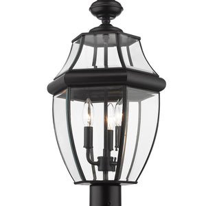 Westover 3 Light Outdoor Post Mount Fixture