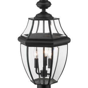 Westover 3 Light Outdoor Post Mount Fixture