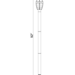 Westover 2 Light Outdoor Post Mounted Fixture