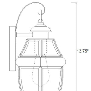 Westover 13.75-in Outdoor