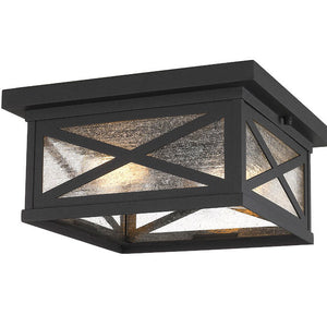Brookside 12-in Outdoor Flush Mount