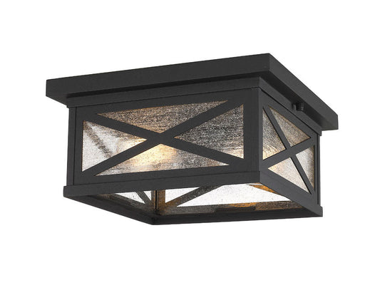 Brookside 12-in Outdoor Flush Mount
