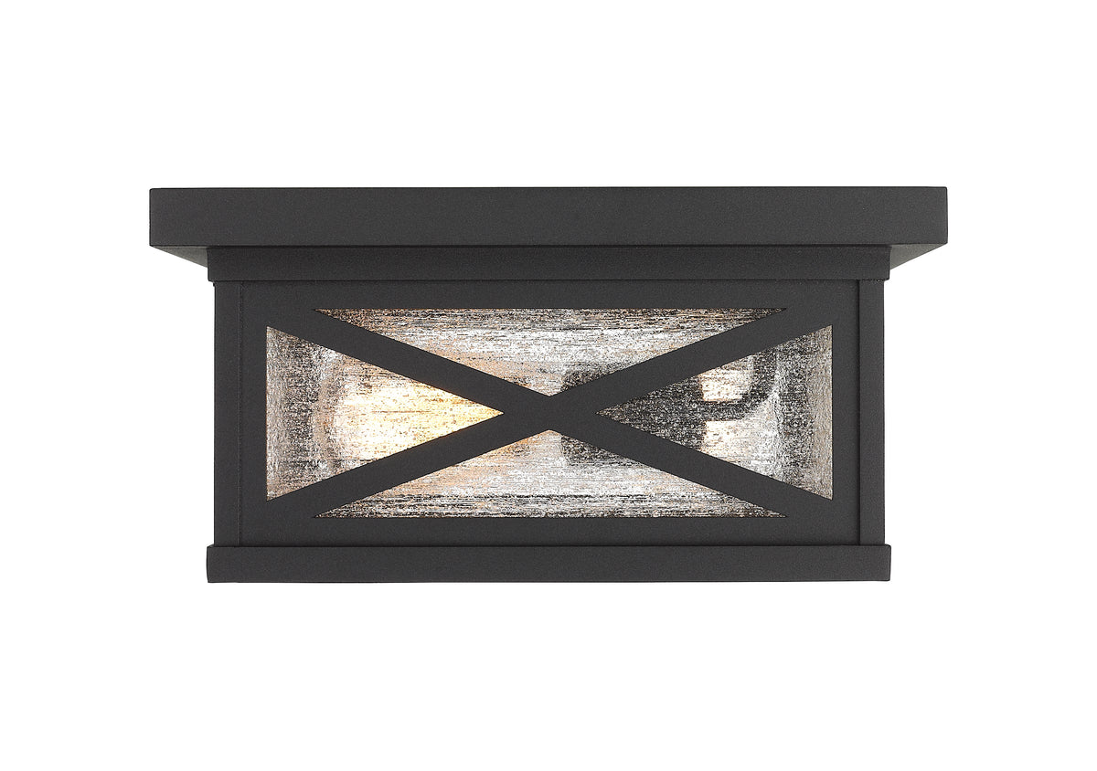 Brookside 12-in Outdoor Flush Mount