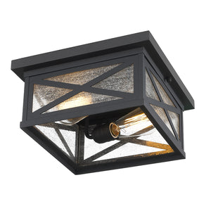 Brookside 12-in Outdoor Flush Mount