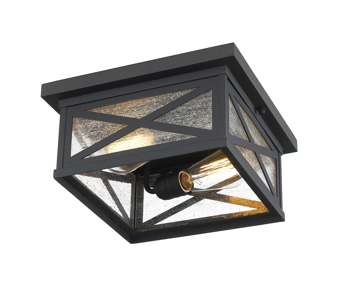 Brookside 12-in Outdoor Flush Mount
