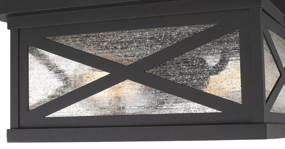 Brookside 12-in Outdoor Flush Mount