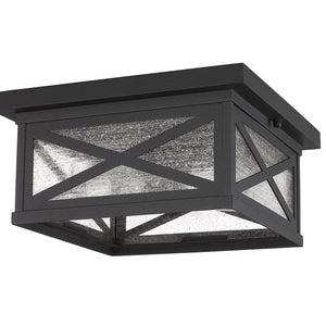 Brookside 12-in Outdoor Flush Mount