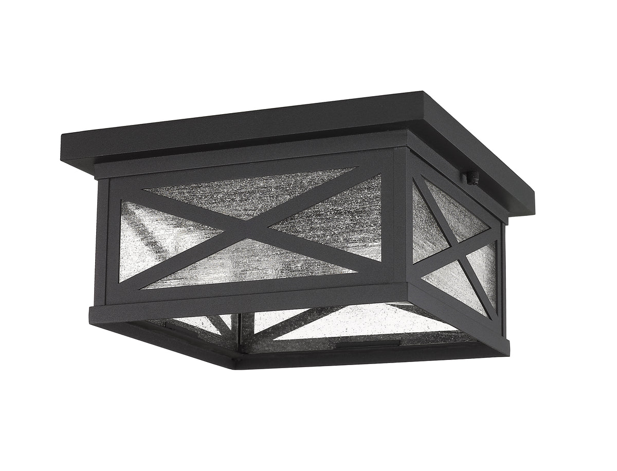 Brookside 12-in Outdoor Flush Mount