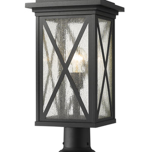 Brookside 1 Light Outdoor Pier Mounted Fixture