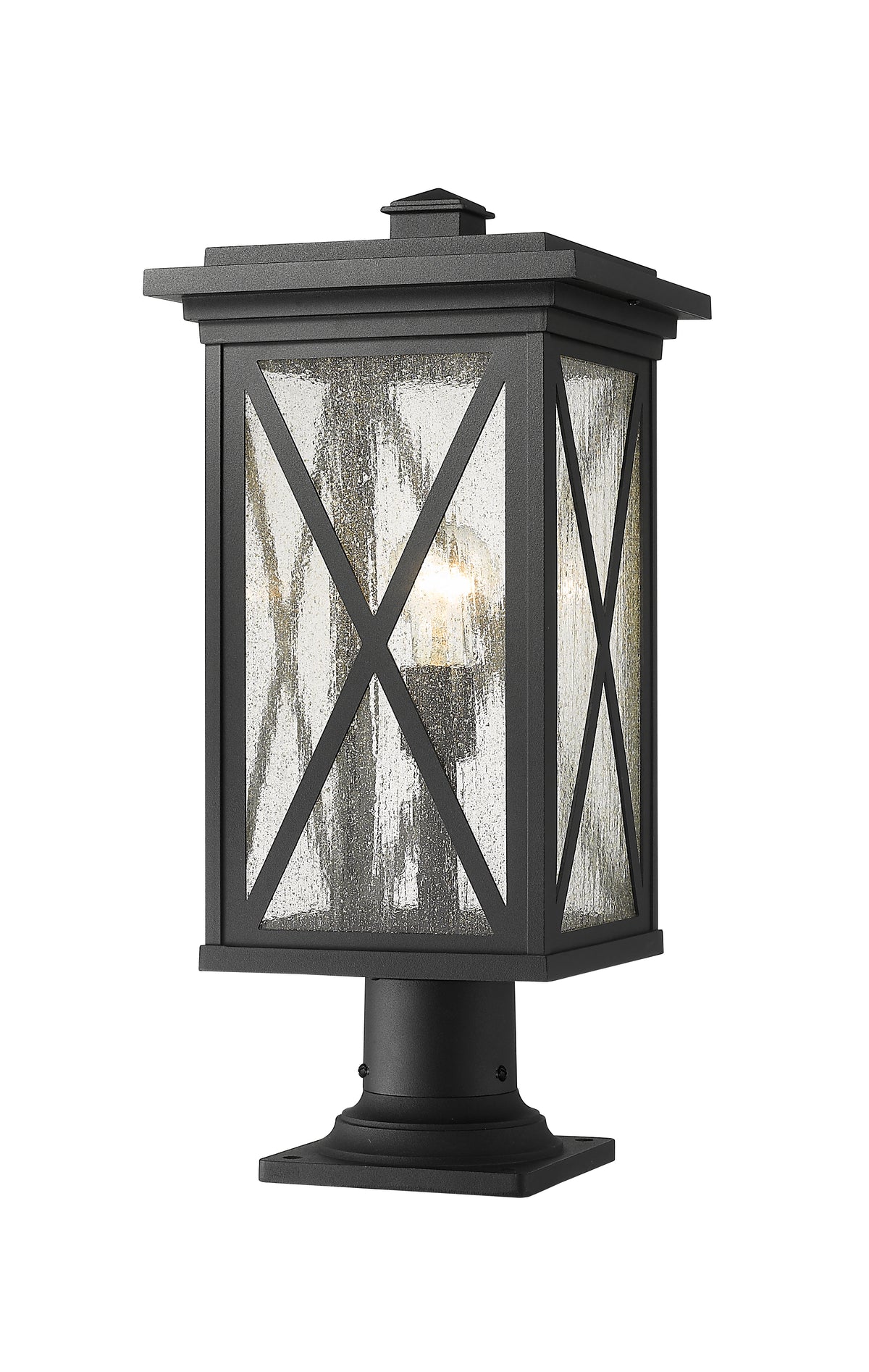 Brookside 1 Light Outdoor Pier Mounted Fixture