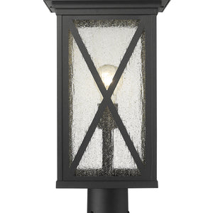 Brookside 1 Light Outdoor Pier Mounted Fixture