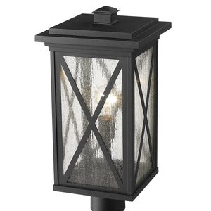 Brookside 1 Light Outdoor Post Mount Fixture