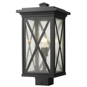 Brookside 1 Light Outdoor Post Mount Fixture