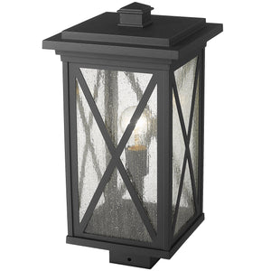 Brookside 1 Light Outdoor Post Mount Fixture
