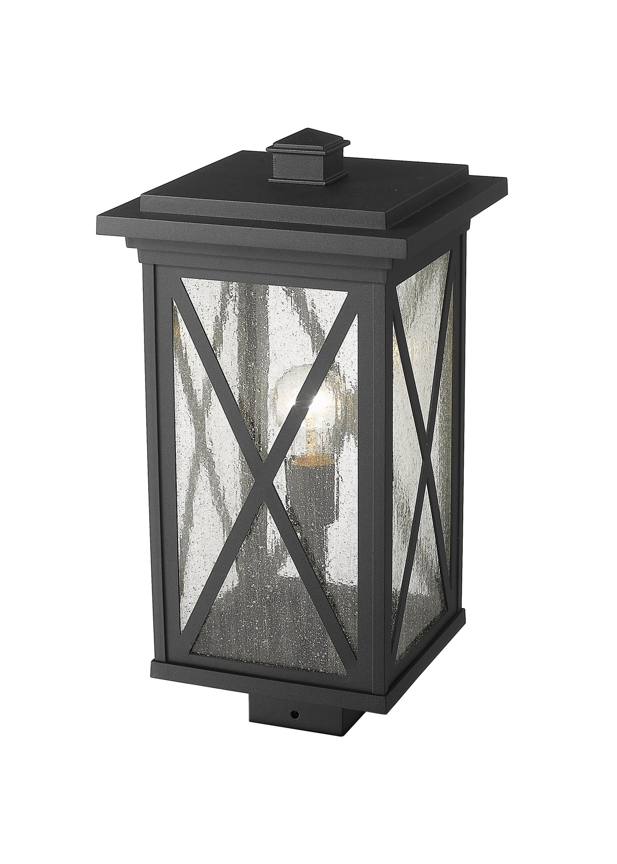 Brookside 1 Light Outdoor Post Mount Fixture