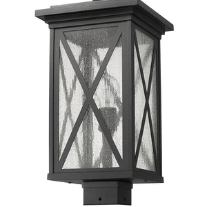 Brookside 1 Light Outdoor Post Mount Fixture