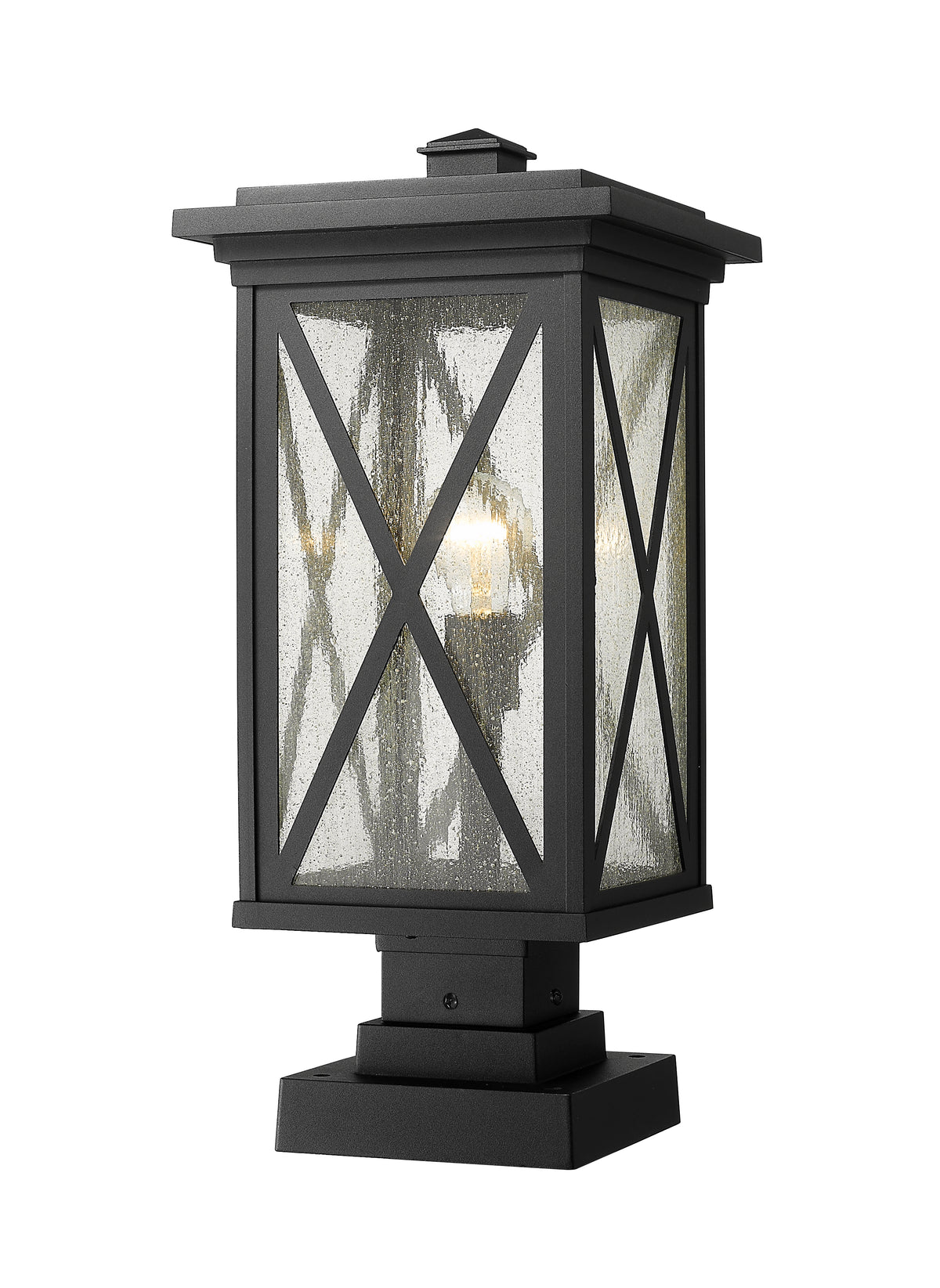 Brookside 1 Light Outdoor Pier Mounted Fixture