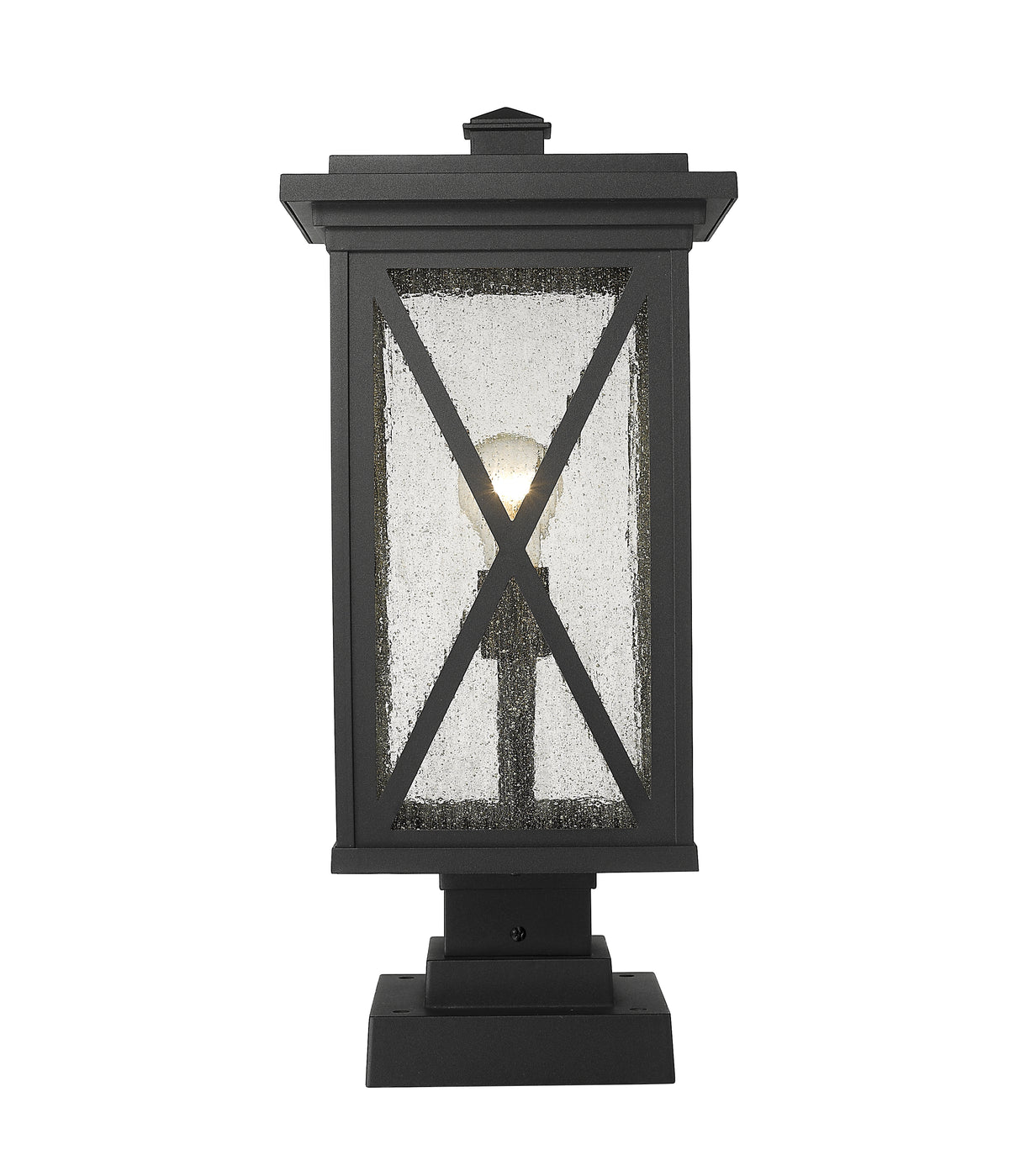 Brookside 1 Light Outdoor Pier Mounted Fixture