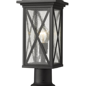 Brookside 1 Light Outdoor Pier Mounted Fixture