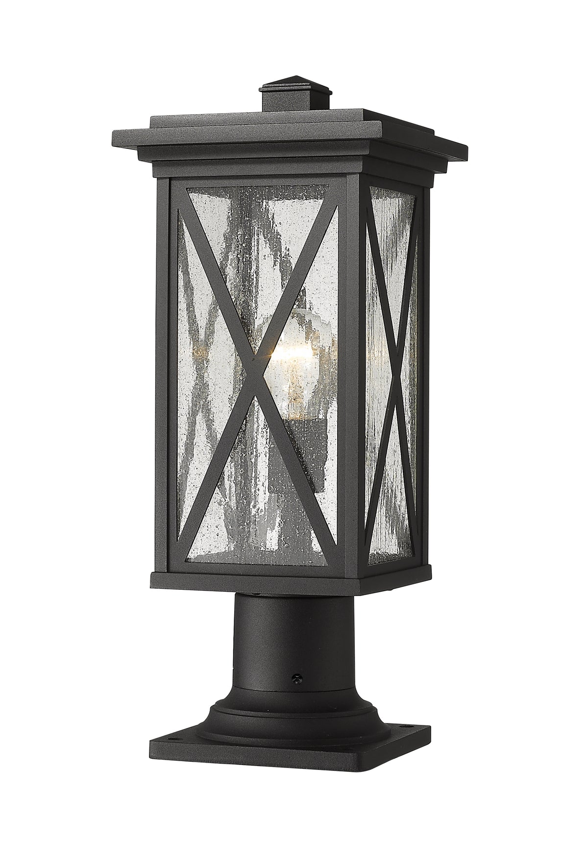 Brookside 1 Light Outdoor Pier Mounted Fixture