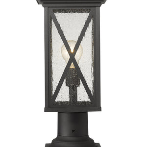 Brookside 1 Light Outdoor Pier Mounted Fixture