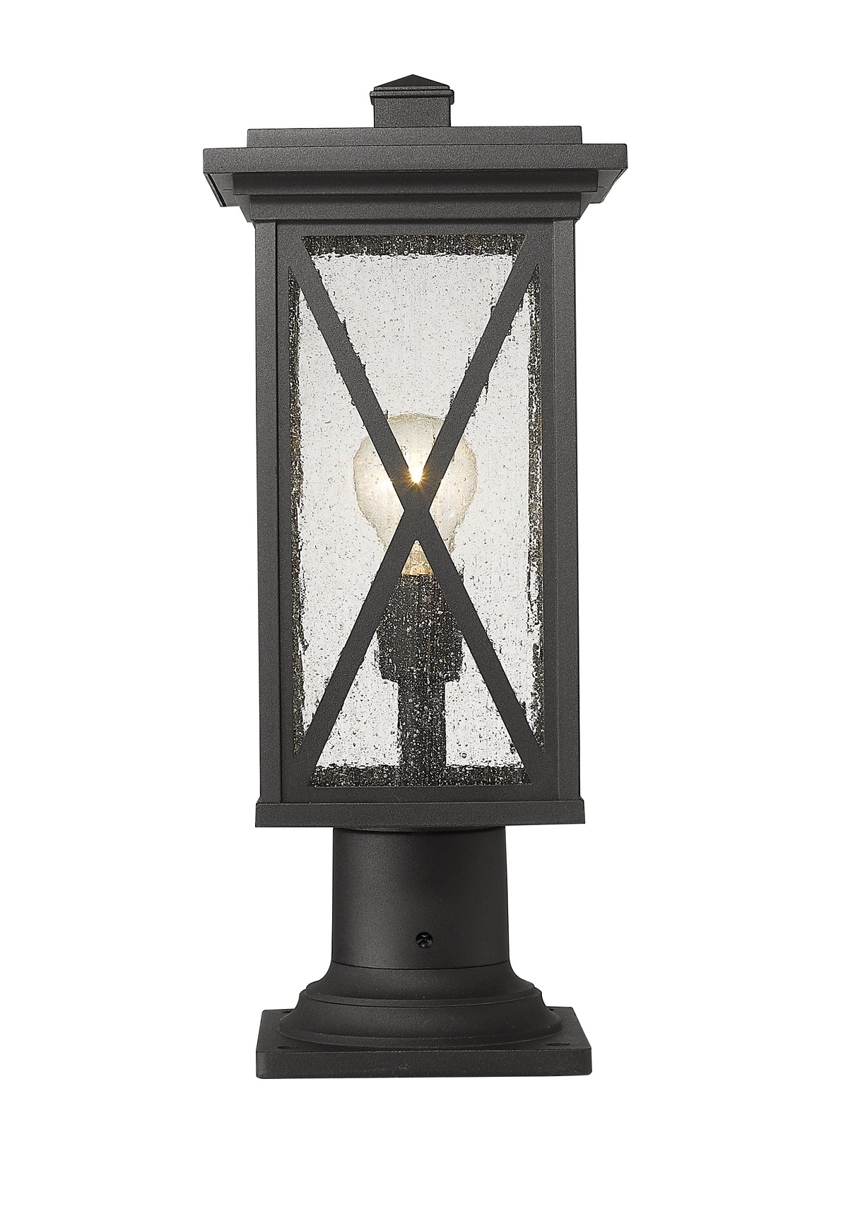Brookside 1 Light Outdoor Pier Mounted Fixture