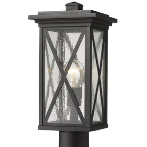 Brookside 1 Light Outdoor Post Mount Fixture