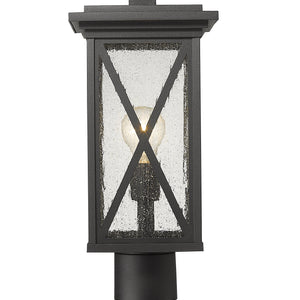 Brookside 1 Light Outdoor Post Mount Fixture