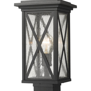 Brookside 1 Light Outdoor Post Mount Fixture