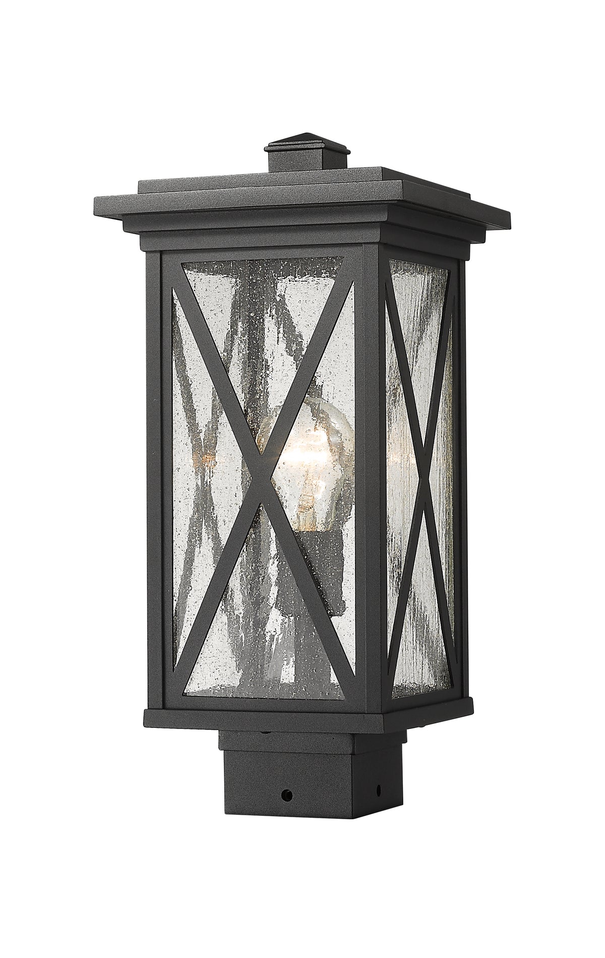 Brookside 1 Light Outdoor Post Mount Fixture