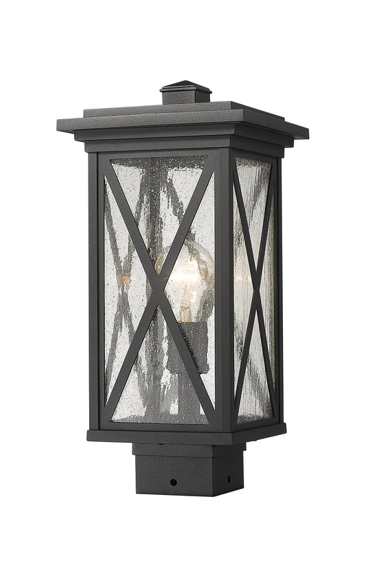 Brookside 1 Light Outdoor Post Mount Fixture