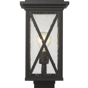 Brookside 1 Light Outdoor Post Mount Fixture