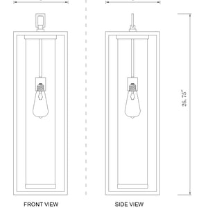Dunbroch 26.75-in Outdoor Hanging
