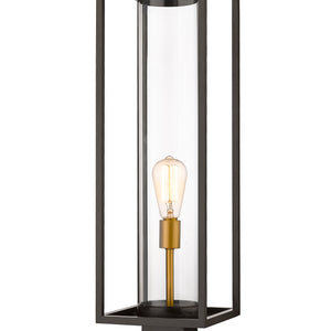 Dunbroch 1 Light Outdoor Pier Mounted Fixture
