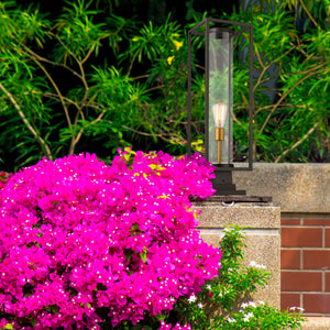 Dunbroch 1 Light Outdoor Pier Mounted Fixture