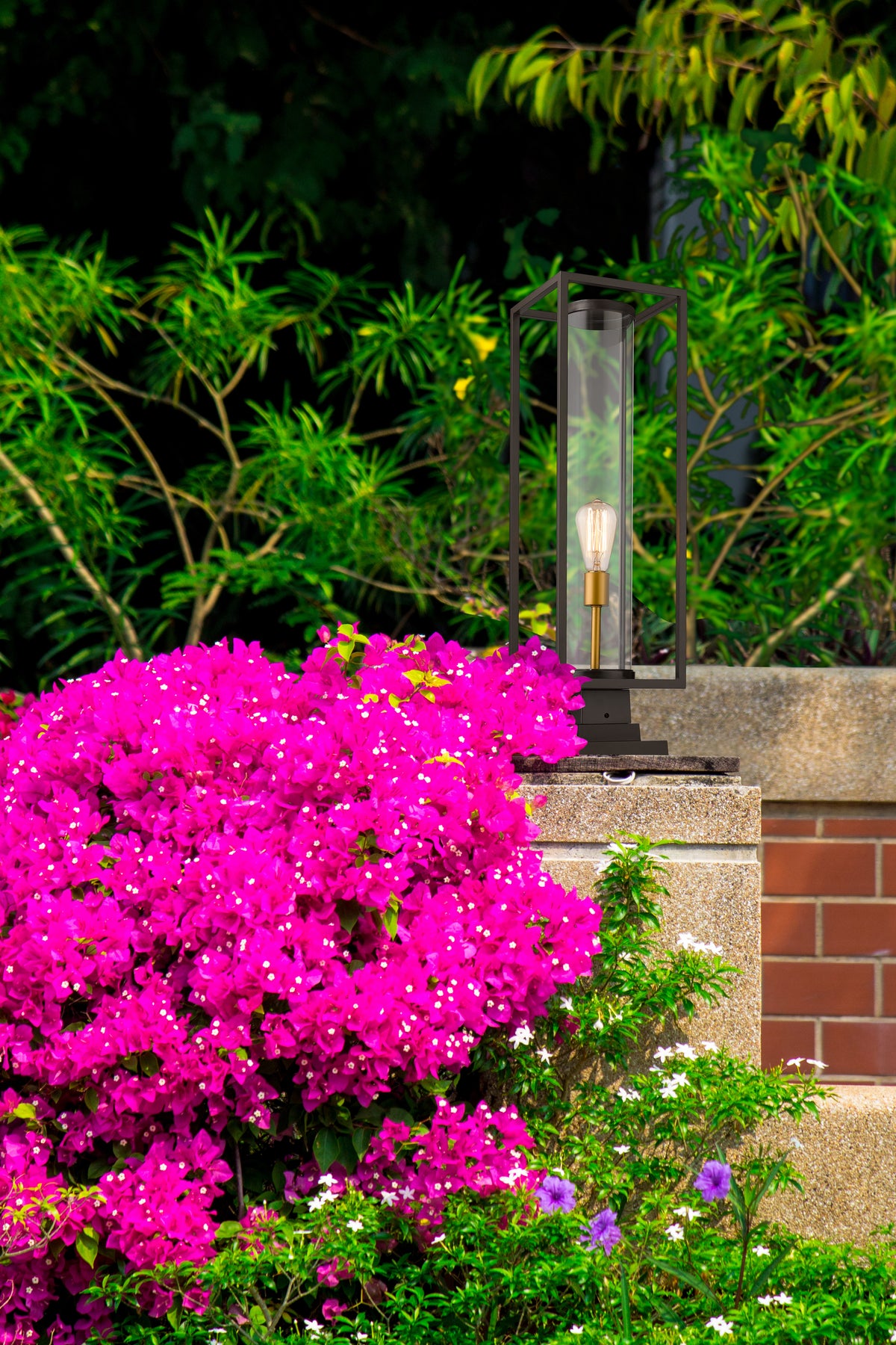Dunbroch 1 Light Outdoor Pier Mounted Fixture