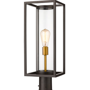 Dunbroch 1 Light Outdoor Pier Mounted Fixture