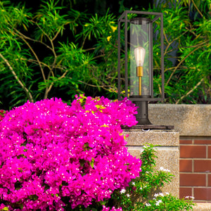 Dunbroch 1 Light Outdoor Pier Mounted Fixture
