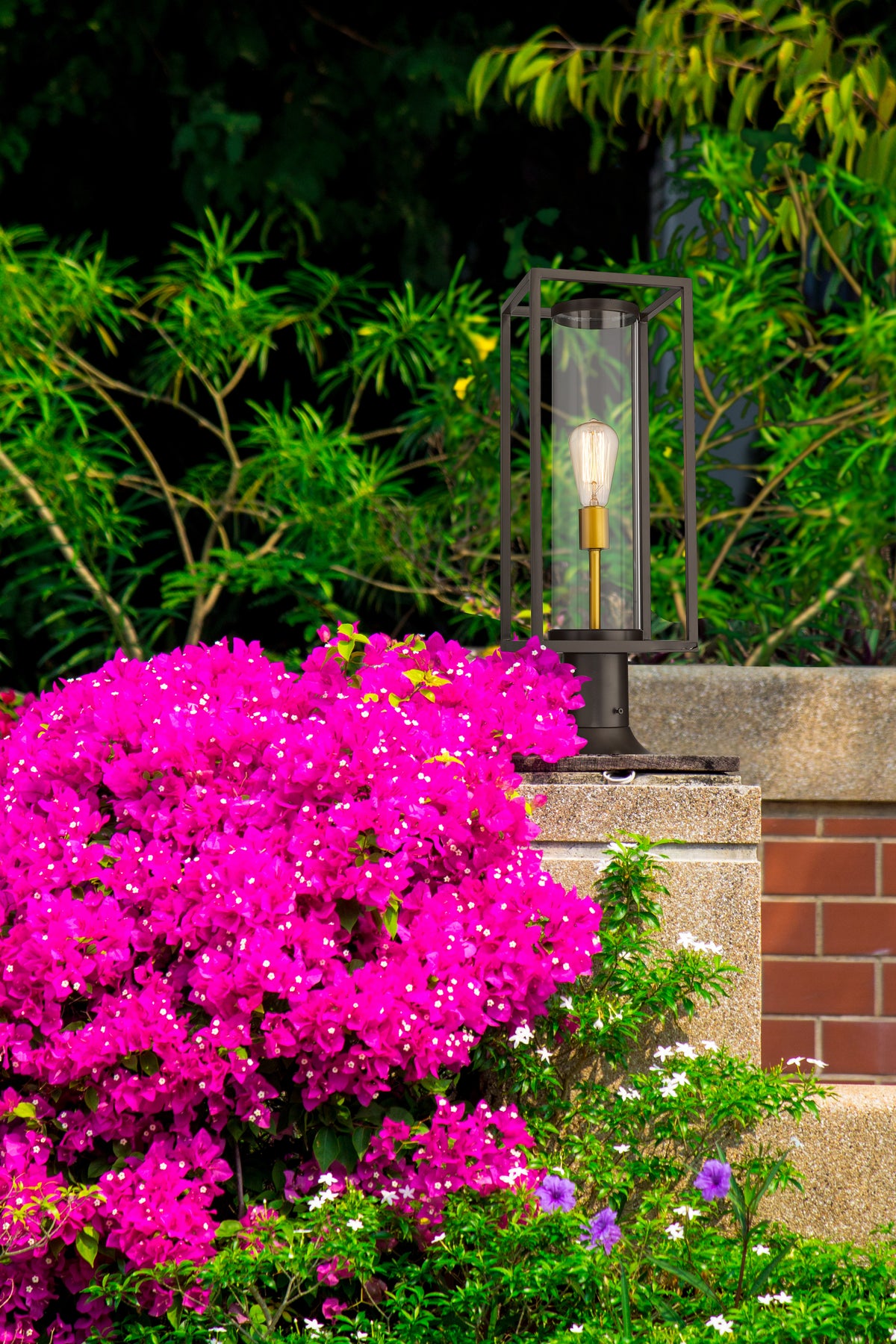 Dunbroch 1 Light Outdoor Pier Mounted Fixture