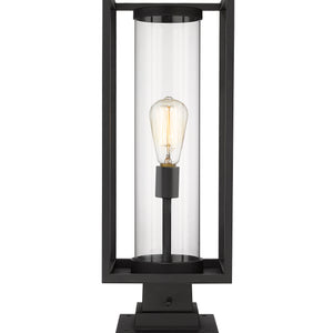 Dunbroch 1 Light Outdoor Pier Mounted Fixture