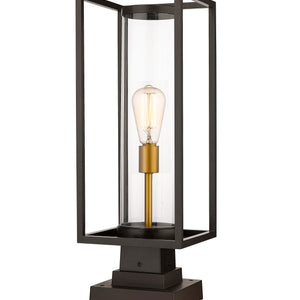Dunbroch 1 Light Outdoor Pier Mounted Fixture