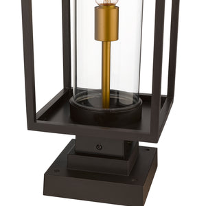 Dunbroch 1 Light Outdoor Pier Mounted Fixture