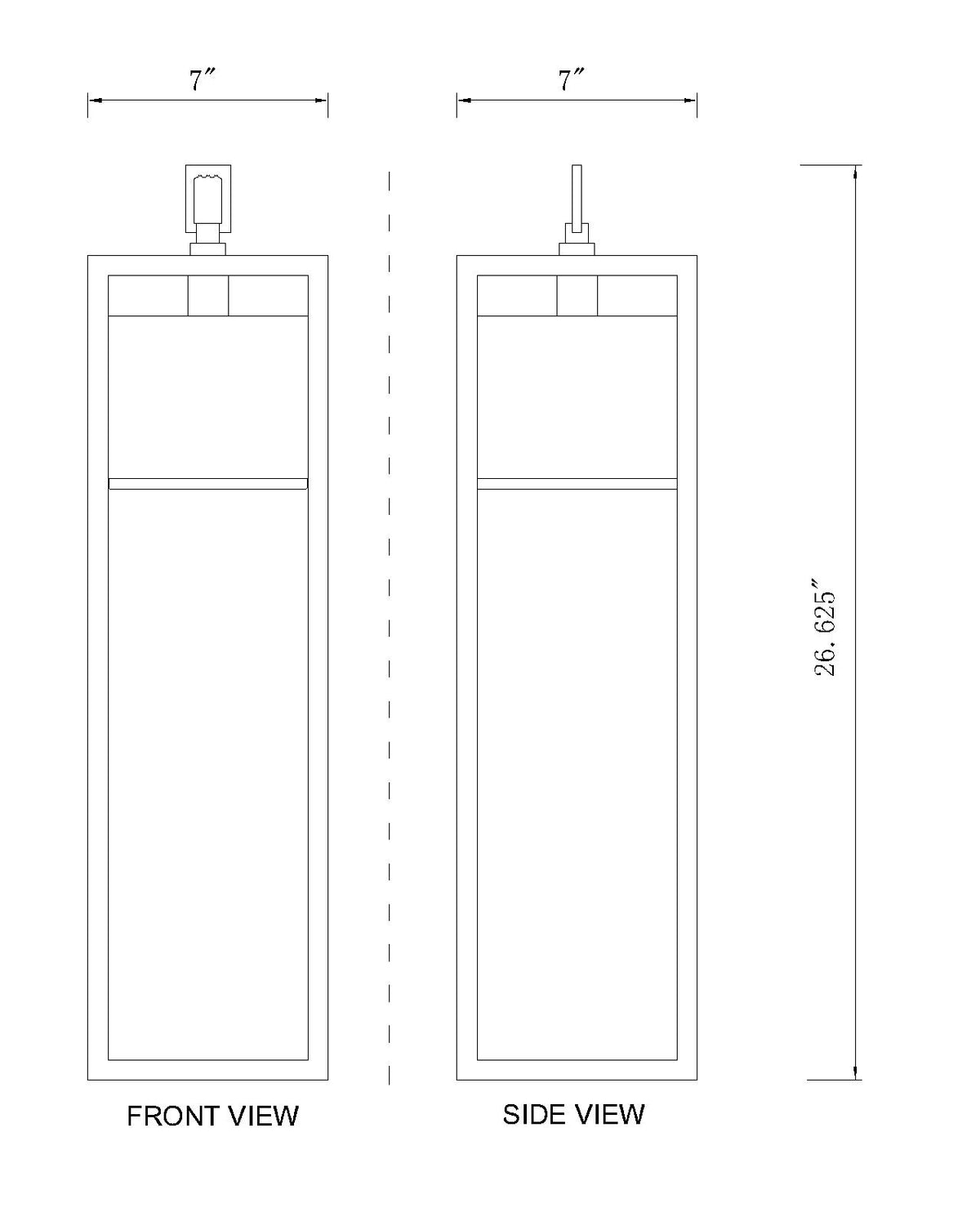 Barwick 26.75-in Outdoor Hanging