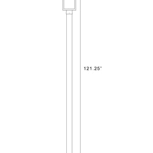 Barwick 1 Light Outdoor Post Mounted Fixture