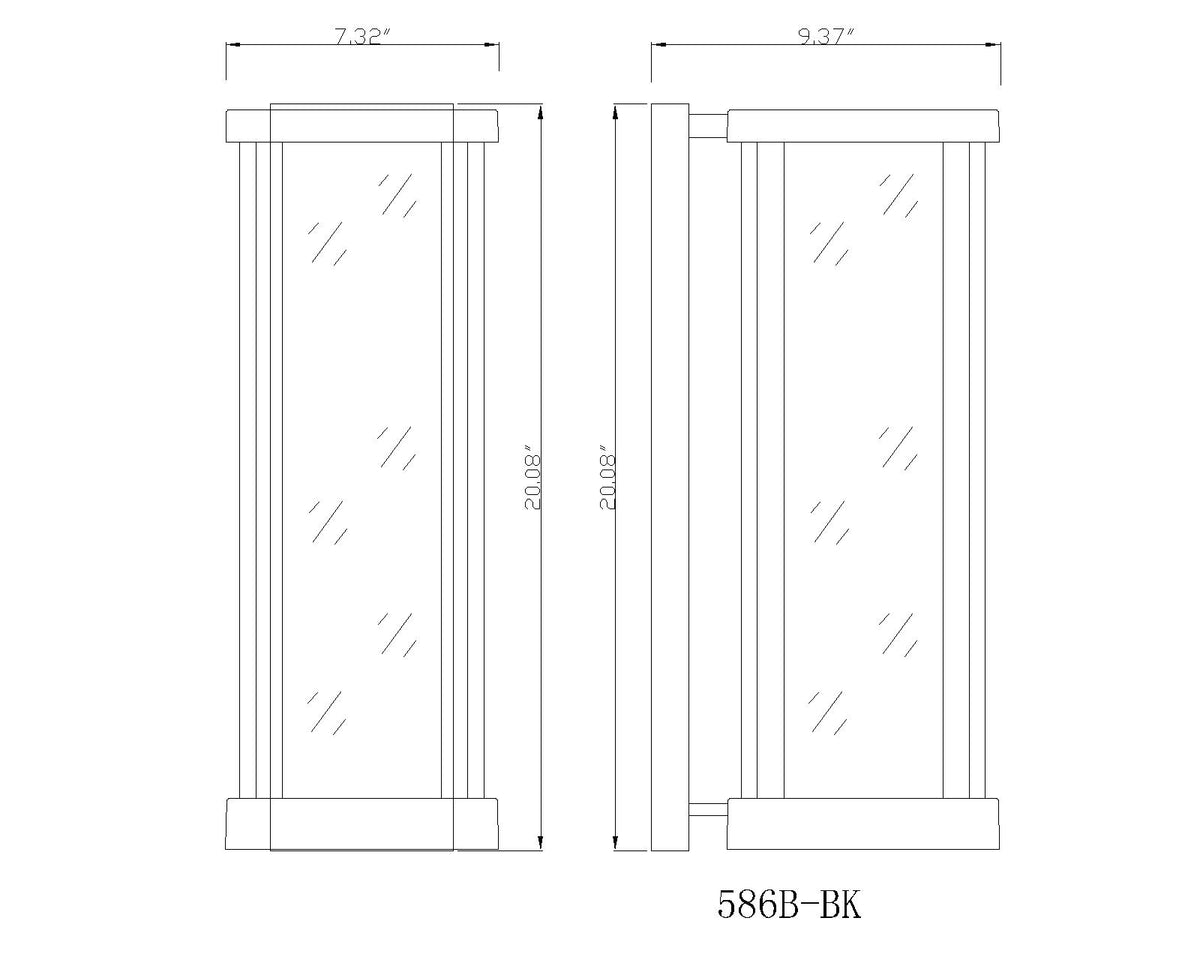 Glenwood 20.25-in Outdoor