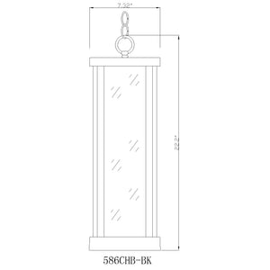 Glenwood 22.25-in Outdoor Hanging