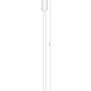 Glenwood 1 Light Outdoor Post Mounted Fixture