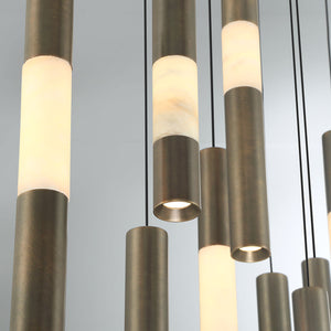 Ronda 10-Light 50" Integrated LED Linear Chandelier