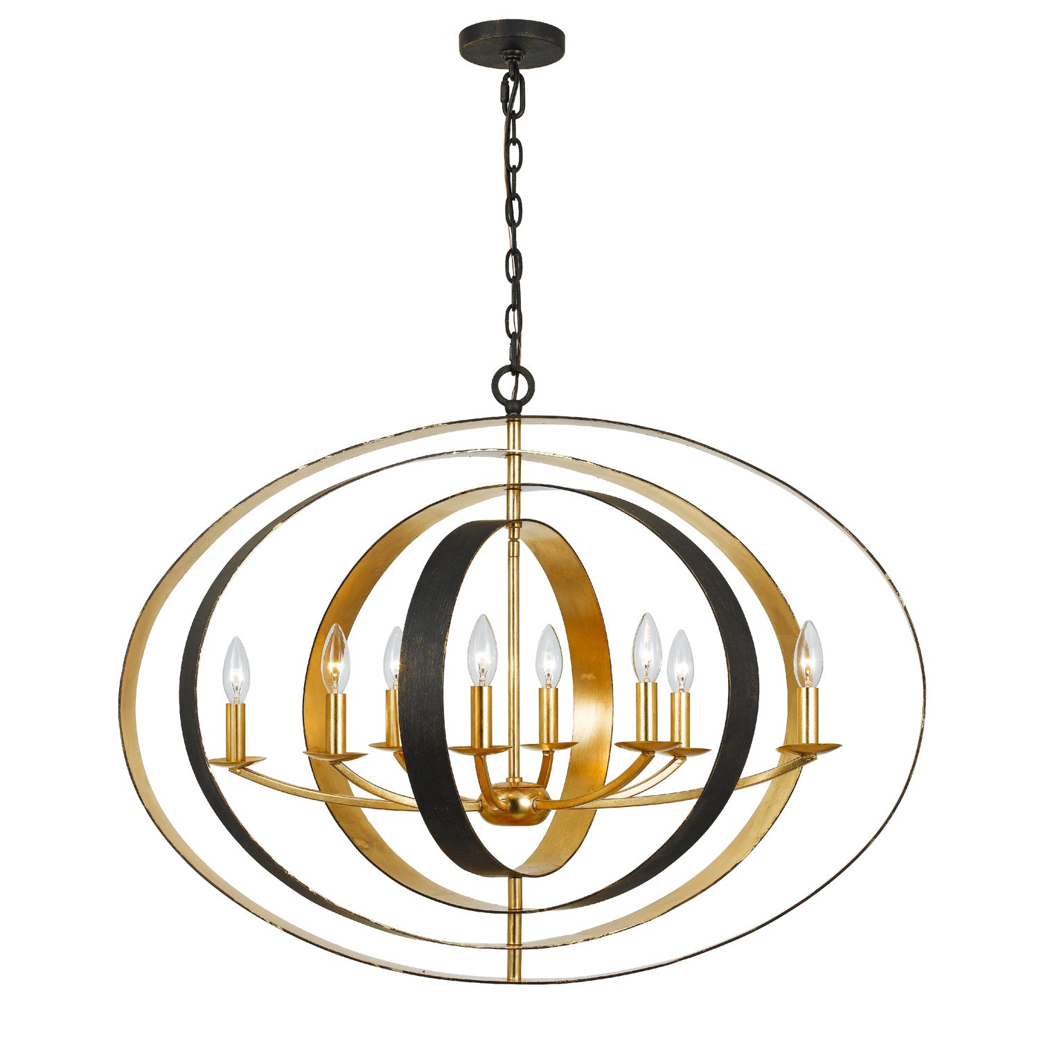 Luna 36'' Oval Chandelier