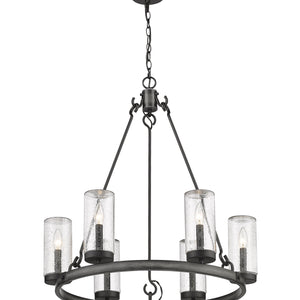 Marlow 31-in Outdoor Chandelier